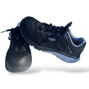 Keen Utility Vista Energy Shift Carbon Fiber Toe Work Mens Shoes Black‎ Size 8W